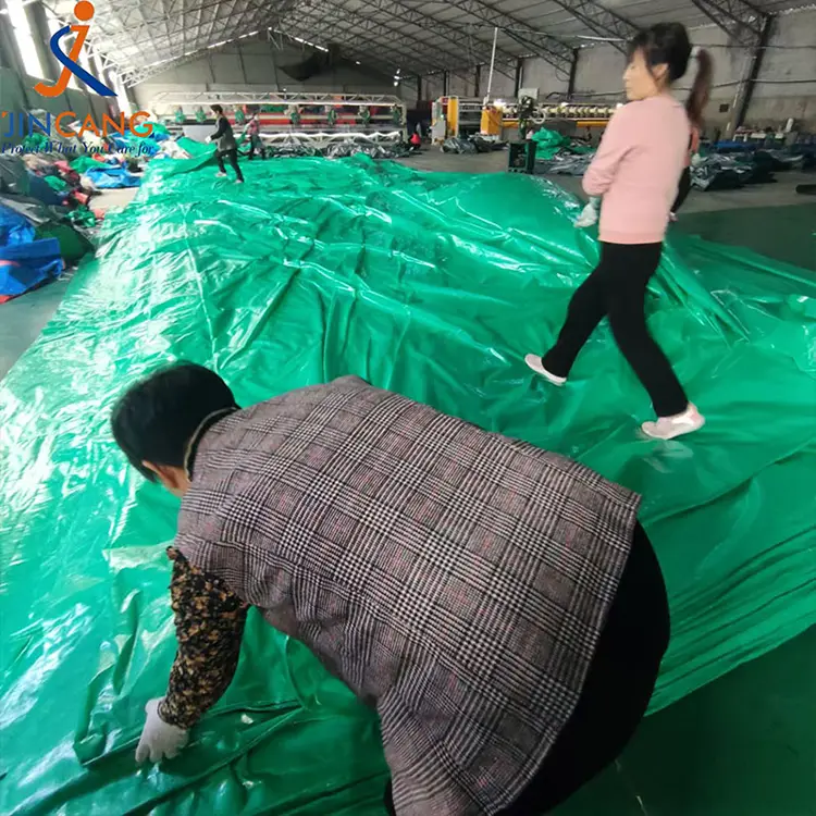 140g zelená PE plachta