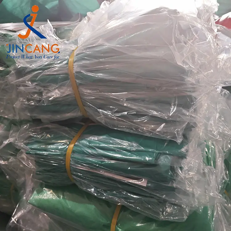 120 GSM Green Silver PE plachta