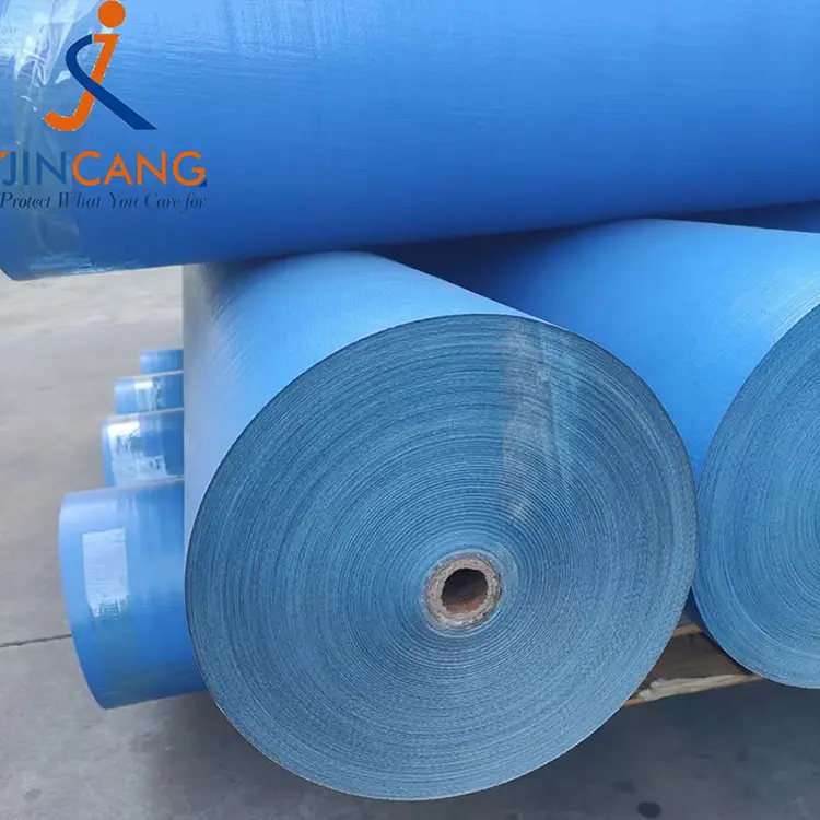 160G Blue PE Tarpaulin Roll