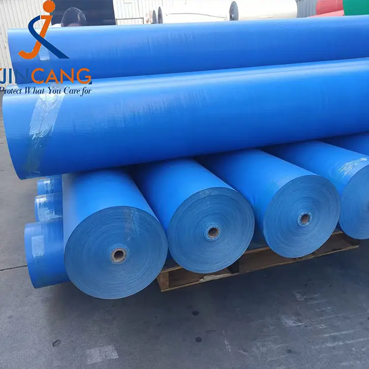 160G Blue PE Tarpaulin Roll