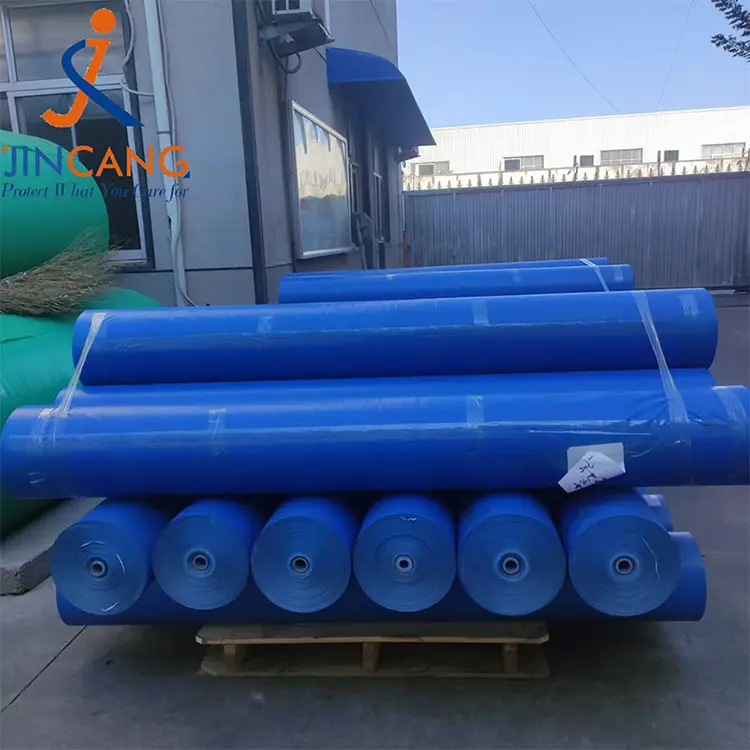 160G Blue PE Tarpaulin Roll