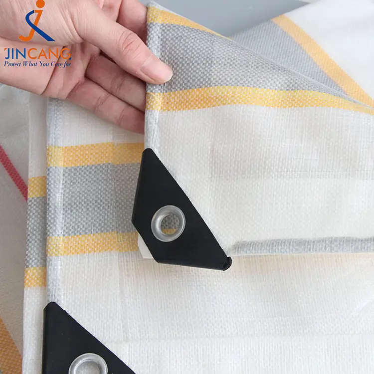 180G Zlatená strieborná plachta PE