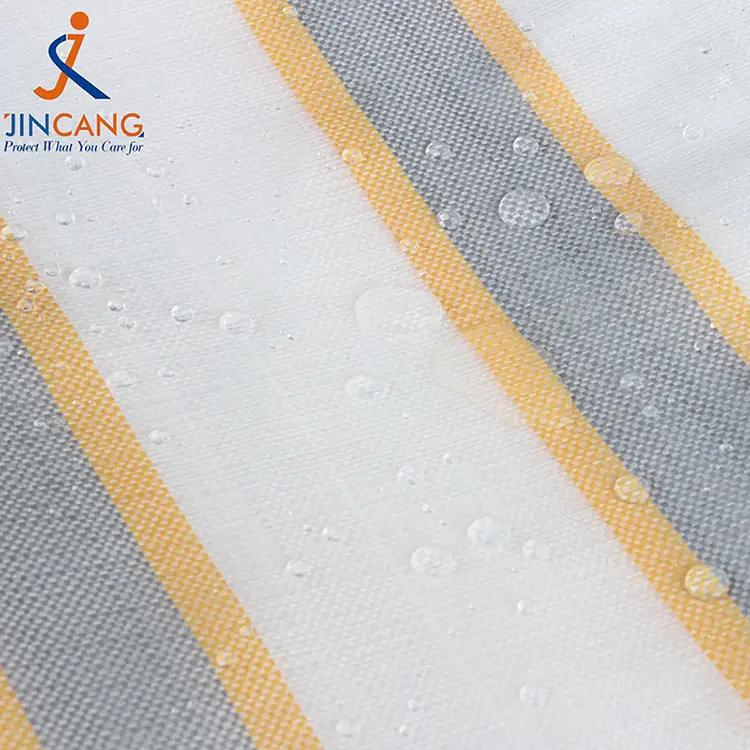 180G Zlatená strieborná plachta PE