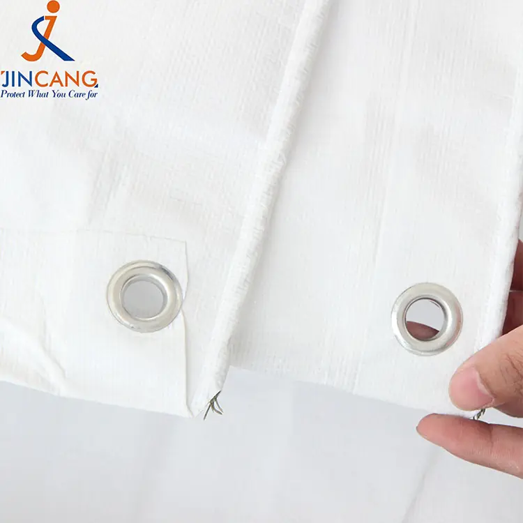 180 g bielej s potlačou PE plachtu