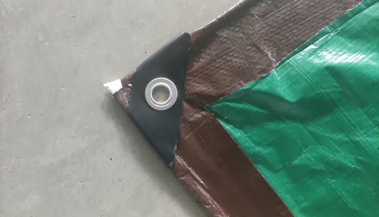 8'x10' 110GSM hnedá zelená PE plachta na ochranu krytu 8'x10' 110GSM hnedá zelená PE plachta na ochranu krytu