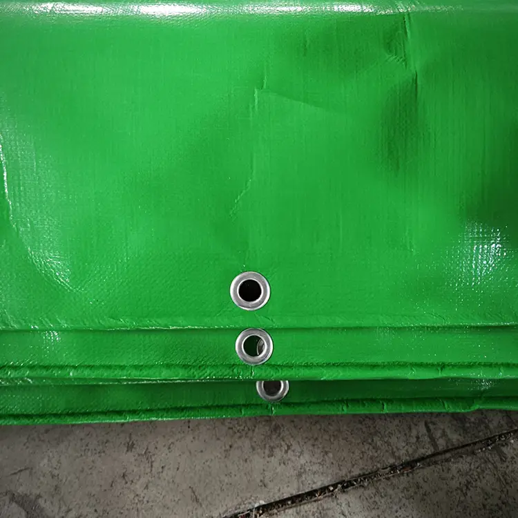 Grass Green 300 GSM Virgin PE Tarpaulin