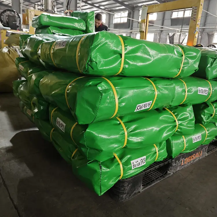 Grass Green 300 GSM Virgin PE Tarpaulin